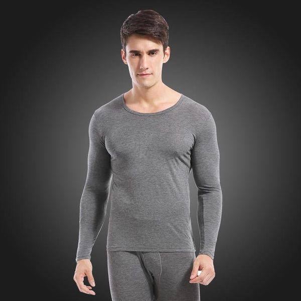 

men's thermal underwear large men's autumn clothes autumn pants thin basic underwear winter suit, Black;white