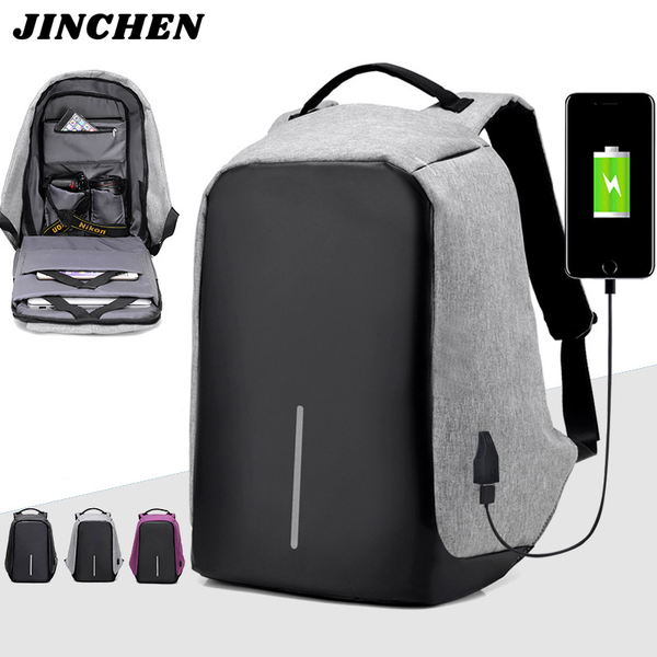 

backpack lapmen usb charging large capacity travel multifunction business water proof mochila nylon fashion
