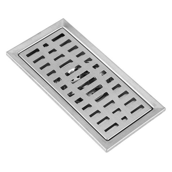 

other bath & toilet supplies shgo -2pcs floor drain bathroom shower tile insert square waste grate drainer for sink