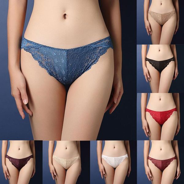 

solid women's underwear seamless traceless lace panties hip lift seductive comfort lingerie breathable thongs hot, Black;pink