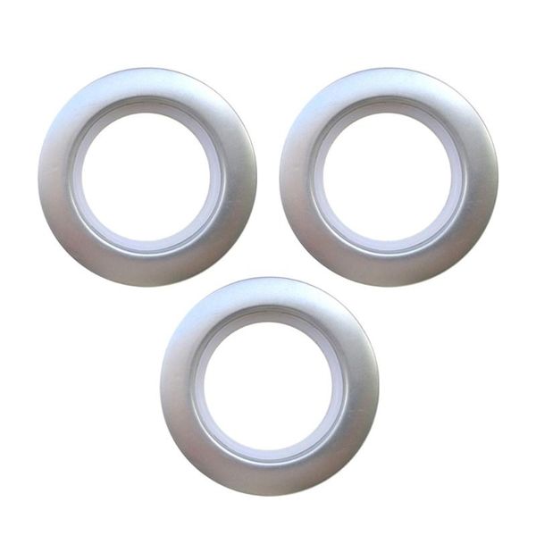 

20pcs low noise eyelet ring for curtain tape buckle blinds drapery rod (silver)