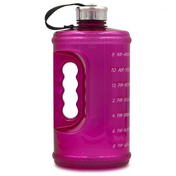 

water bottle 2.2l large capacity sports gym kettle outdoor camping picnic portable purple1