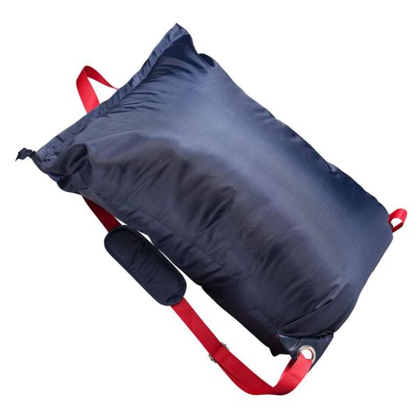 

laundry bags 1pc backpack bag dirty clothes storage (dark blue)