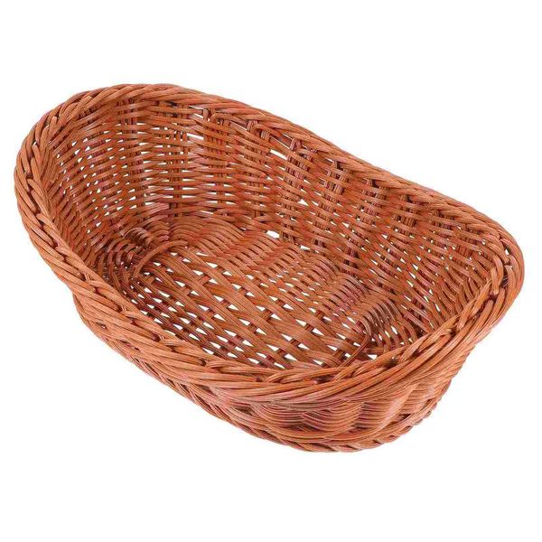 

storage baskets 1pc home bakery use basket weaving craft food simple