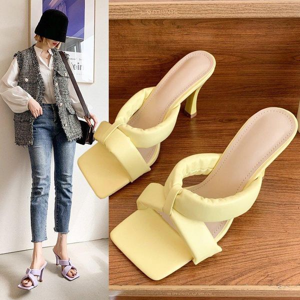 

sandals high heel 2021 summer fashion women peep toe shoes party woman, Black