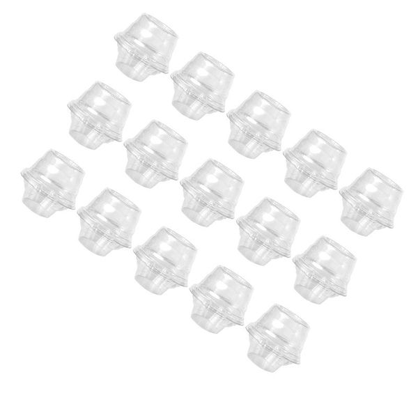 

gift wrap 50 pcs portable mousse cake box transparent plastic tray food storage