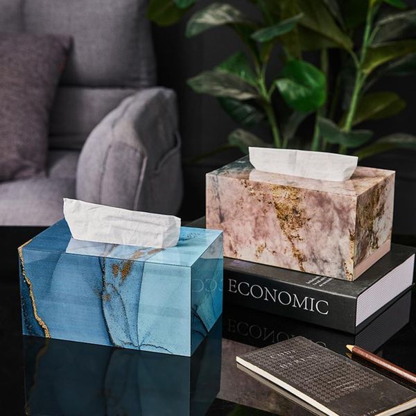 

tissue boxes & napkins acrylic box modern home decoration portable with lid holder living room
