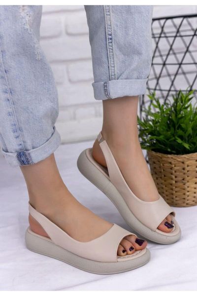 

sandals women's skin, Black