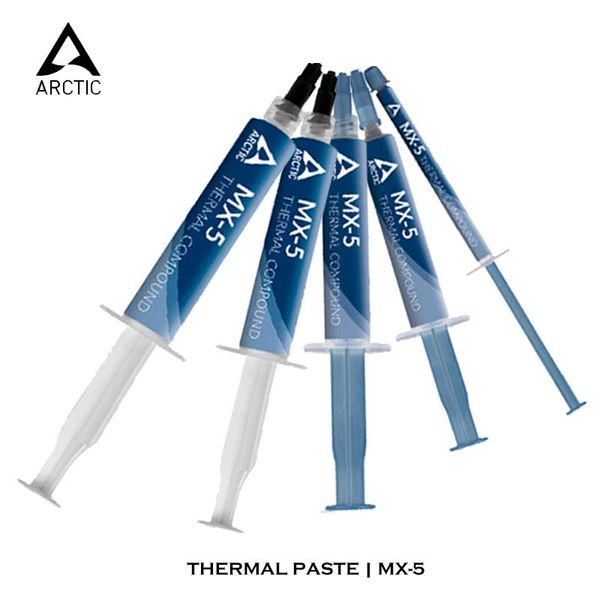 

fans & coolings arctic mx-5 pc thermal compound paste for intel amd cpu gpu processor graphics cards cooler heat-sink silicone grease pc/lap