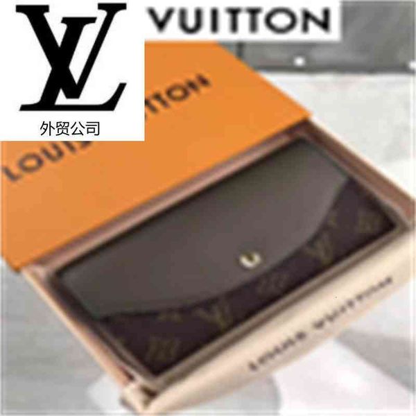 

evening brand designer luxury v21e ladies' key long wallet m64097 women real leather clutches long wallet chain wallets compact purse c