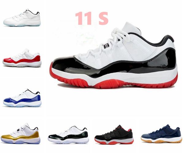

with box low 11s basketball shoes concord jubilee anniversary win like bred men jumpman legend blue trainers mens sports patent leather with