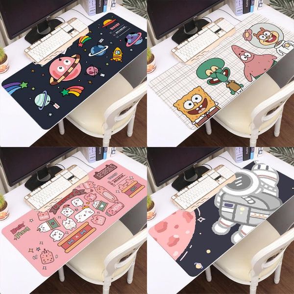 

mouse pads & wrist rests waterproof anti-slip pad gamer computer mousepad 900x400mm big mat lock edge xxl mause lapkeyboard desk
