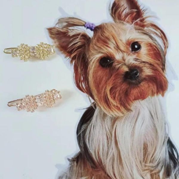 

cat costumes novel pets rhinestone barrette decor dog hairpins styling accessories clasp tightly