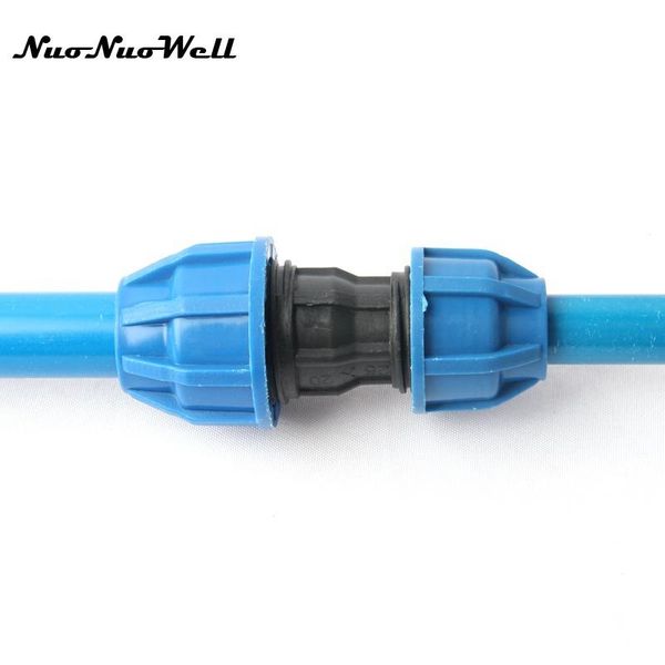 Attrezzature per irrigazione 1pc NuoNuoWell PE da 25mm a 20mm Tubo che riduce il connettore rapido dritto per l'adattatore per tubo in PVC PPR per la riparazione dell'acqua