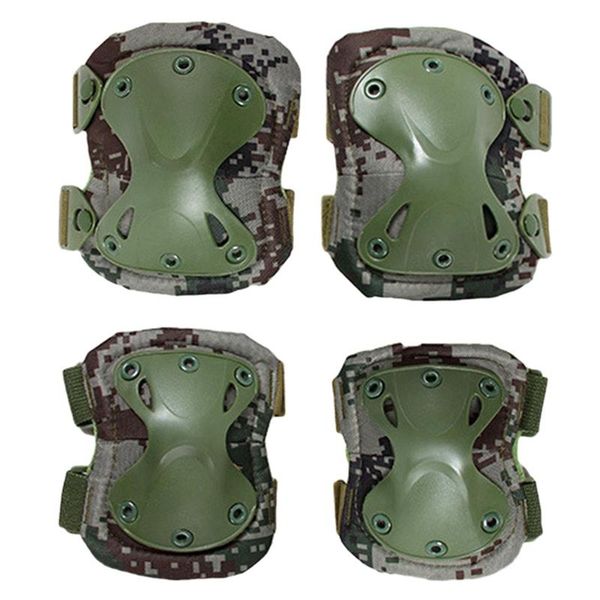 

elbow & knee pads and outdoor sport working hunting skating safety, Black;gray