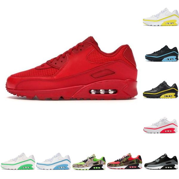 

2021 cushion casual shoes men women black white 90s classic designers trainer outdoor sports k2r5, White;red