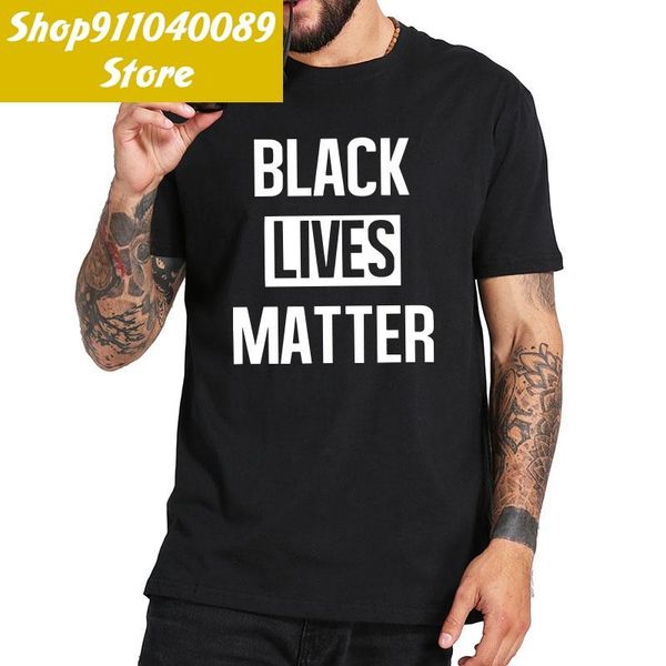 

men's t-shirts black lives matter t shirt current s slogan t-shirt 100% cotton premium camiseta basic tee, White;black