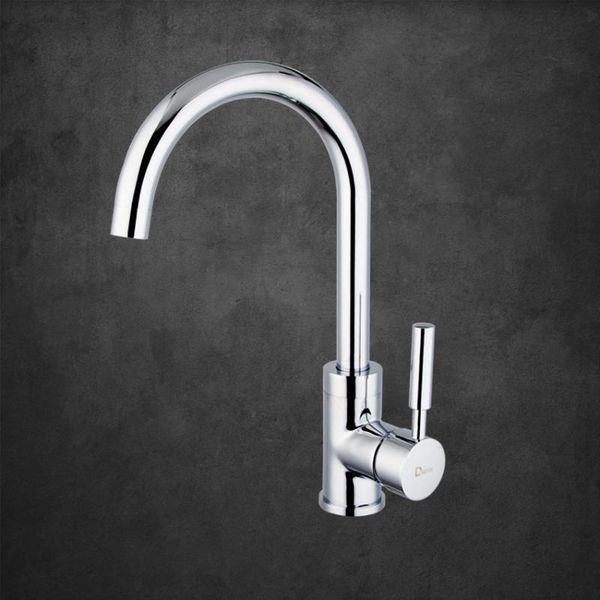 

kitchen faucets faucet brass tap cold and water single holder hole chrome sink