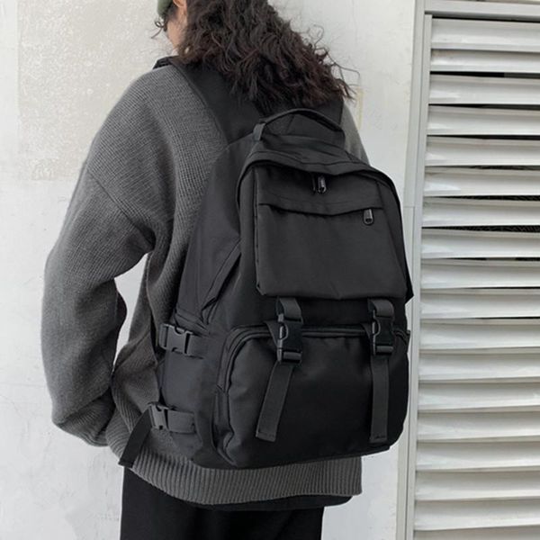 

backpack large capacity travel fashion women backbag anti-theft waterproof rucksack school bag for teenager girl mochilas mujer