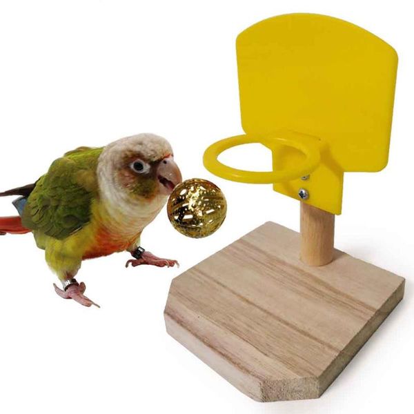 

bird supplies garden mini basket intelligence development with 3 ball training professional parrot toy funny playing home