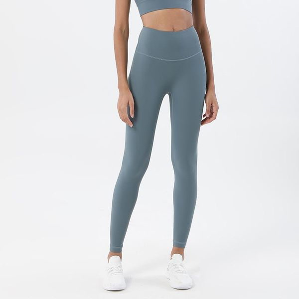 

yoga outfit autumn design high waist female leggings suit soft and stretchy sports pants running wear outside sportswear woman
