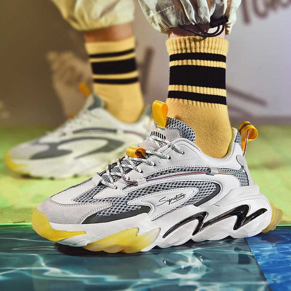 

biai men's shoes 2021 spring fashion summer breathable sports mesh versatile dad's