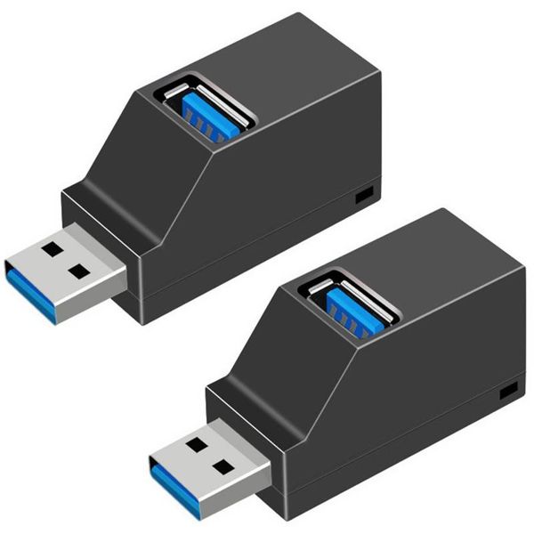 

hubs universal high speed mini data transfer usb 30 hub adapter 3 ports splitter box