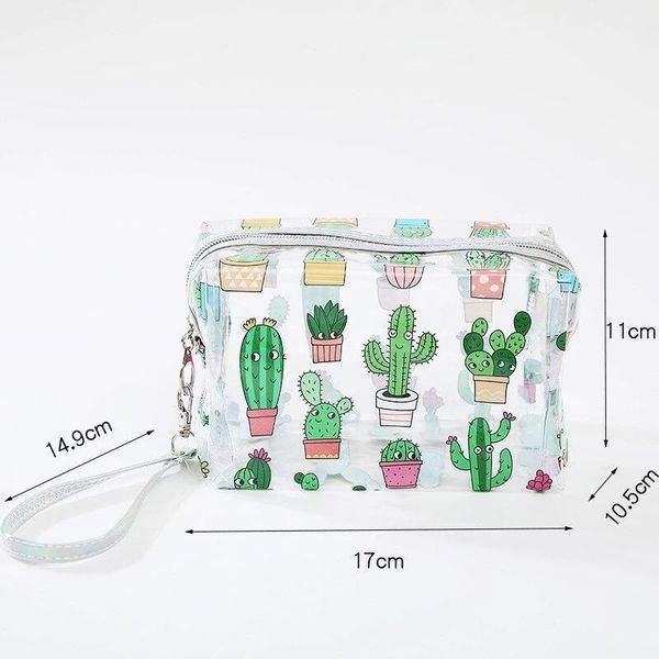 

cosmetic bags & cases travel pvc transparent zipper clear small female summer beauty make up toiletry bag organizer case makeup tool kit
