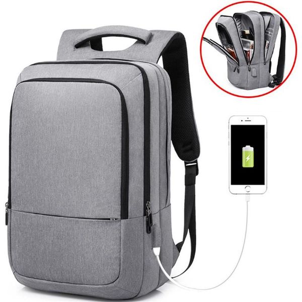 

backpack usb charging men large capacity multifunction teenager waterproof oxford travel lapbackpacks for women bag k004