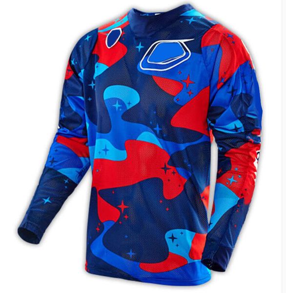 

2021 fashion speed drop polyester quick-drying long-sleeved cycling jersey racing suit outdoor sportswear cross-country motorcycle team unif
