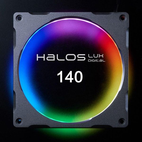 

phanteks halos 14cm d-rgb digital coded symphony streamer fan aperture (5v) (entrusted motherboard synchronization control)