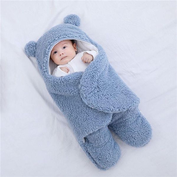 

blankets & swaddling soft born baby wrap sleeping bag envelope for sleepsack comfortable thicken cocoon 0-9 months