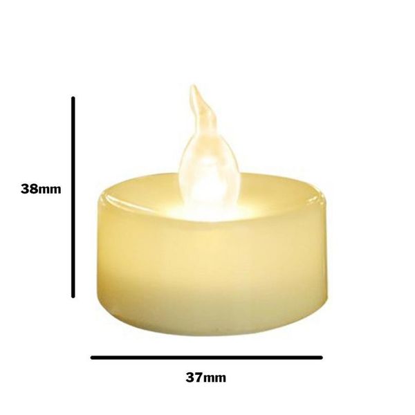 

12pcs battery operated led tea lights candles flameless ing decor 12pcs jllbxw