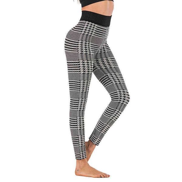 

women leggings seamless high waist sports pants workout tights for gym sportswear athletic fitness clothing activewear, Black