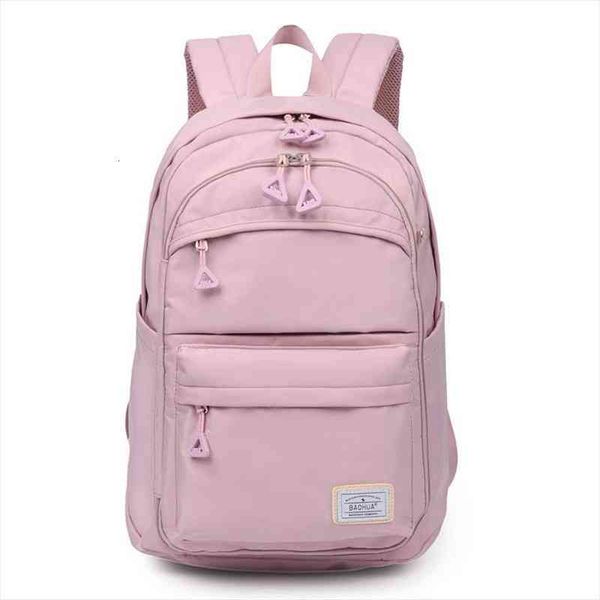 

school backpack women children schoolbag for teenager girls travel bagpack mochila feminina sac a dos pink