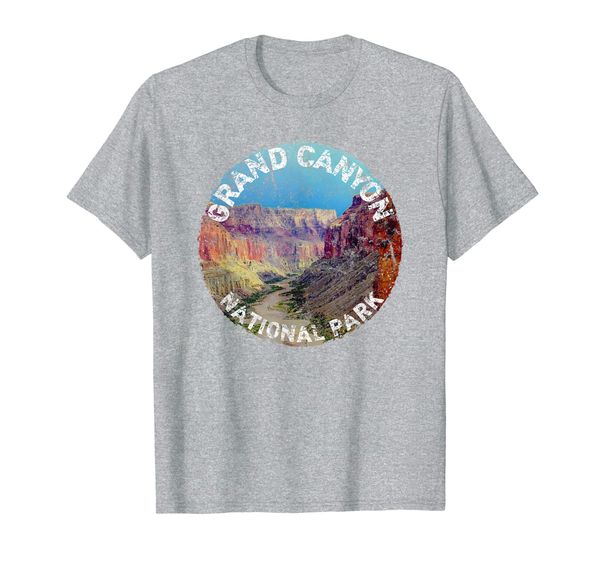 

grand canyon national park souvenir nature t-shirt, White;black