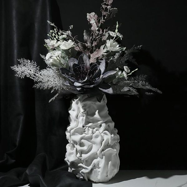 

vases modern home furnishings layalos ceramic flower ornaments villa el model room living dining tableart vase