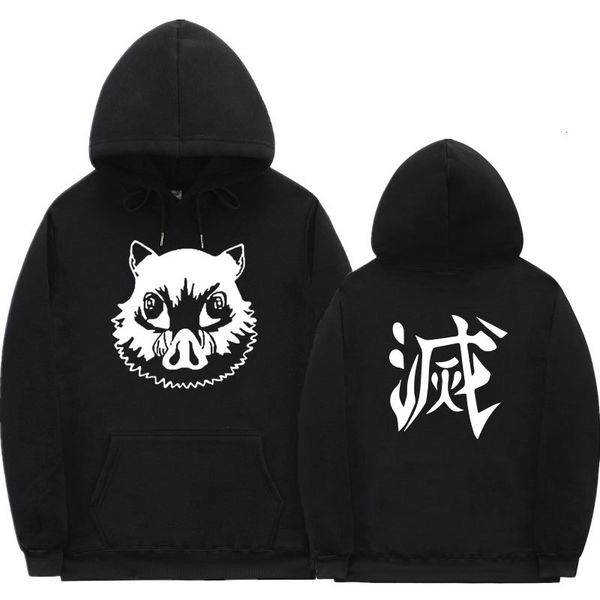 

2021 sale anime demon slayer hoodies menwomen new pop print tanjiro kamado men's hoodie casual pullovers sweatshirts kim0, Black