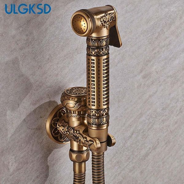 

bathroom faucet washing machine bidet replacement spout antique brass wall mounted sprayer nozzle1