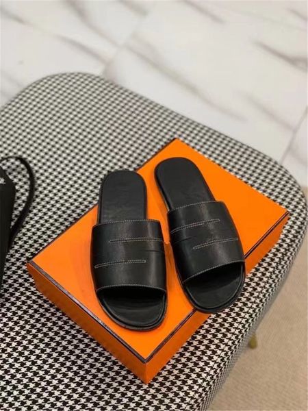 

designers sandals slippers slipper sale swift leather handmade leathers out sole 8mm slide charm designer slides shoes gladiator sandal high, Black