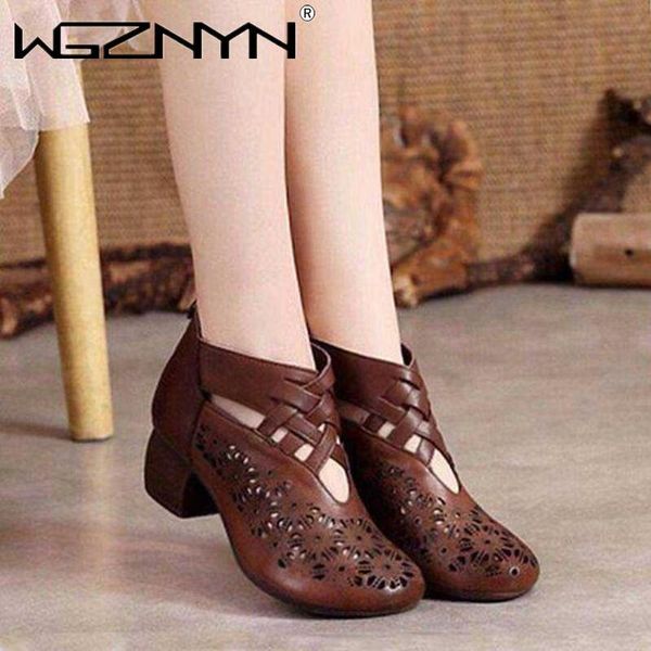

sandals women's cross genuine pu leather platform sandal 2021 summer gladiator high heels ladies shoes for women, Black