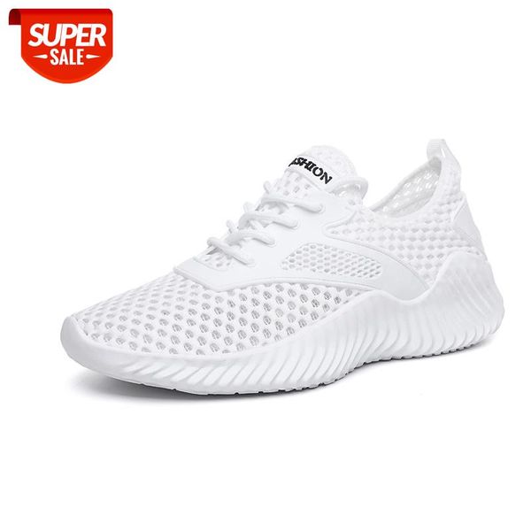

summer new sneakers men breathable mesh quick drying casual shoes lightweight fashion male footwear big size 36-47 #l92j