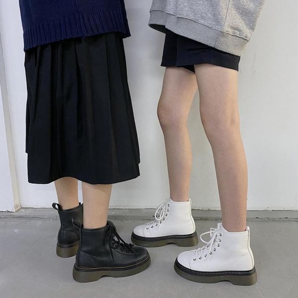 

2021 new fashion women's shoes plush warm boots round head cotton thick heel sole casual female boots spring autumn, Black