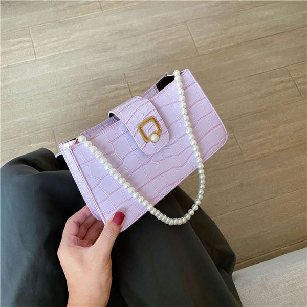 

hbp pearl lady's 2021 summer new french ins shoulder fashion underarm bag