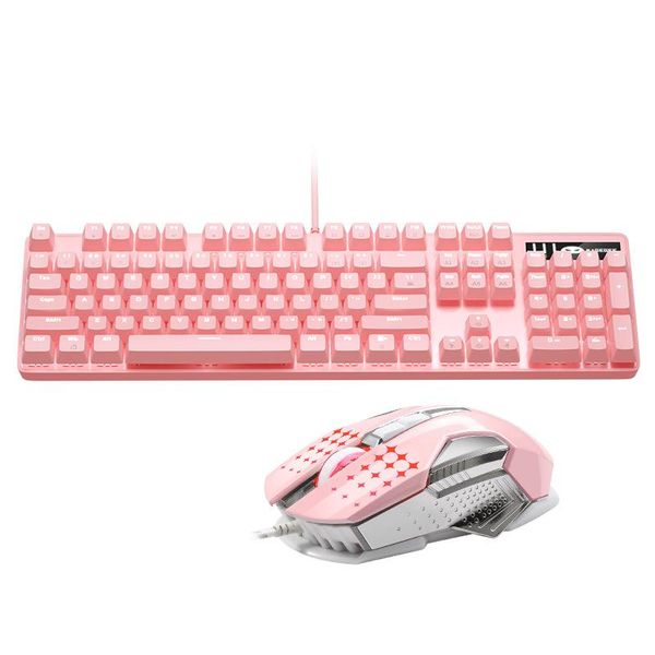

game mechanical keyboard and mouse set usb wired keyboard