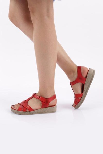 

sandals women's red thick bottom cross strappy, Black