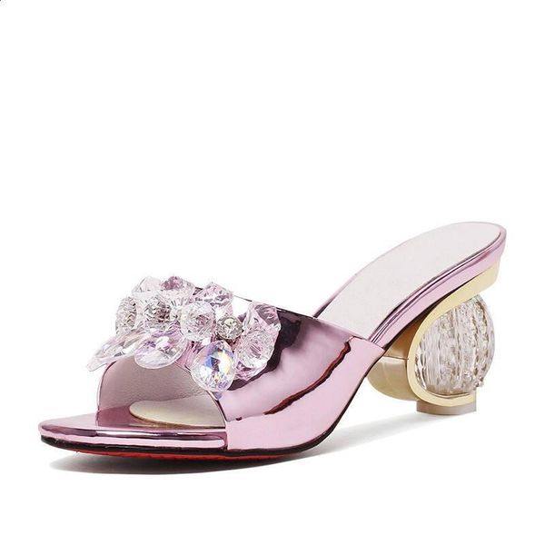 

dress shoes out block heels women spring and summer high-heeled high soft leather rhinestone crystal, Black