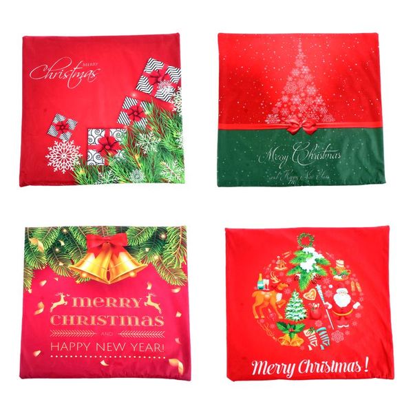 

cushion/decorative pillow 4pcs plush christmas cover cushion case for couch sofa