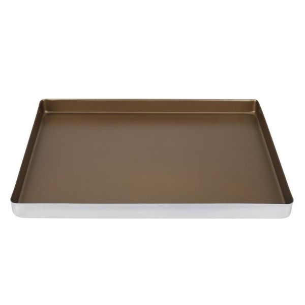 

baking & pastry tools ncn aluminum alloy roasting trays bakeware cake cookie sheet 40 * 30 3cm