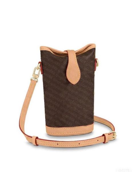 

bucket bag fashion handbag purse fold me pouch phone box graind genuine leather shoulder crossbody flower printing drawstring handbags adjus